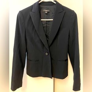 Ann Taylor black blazer suit